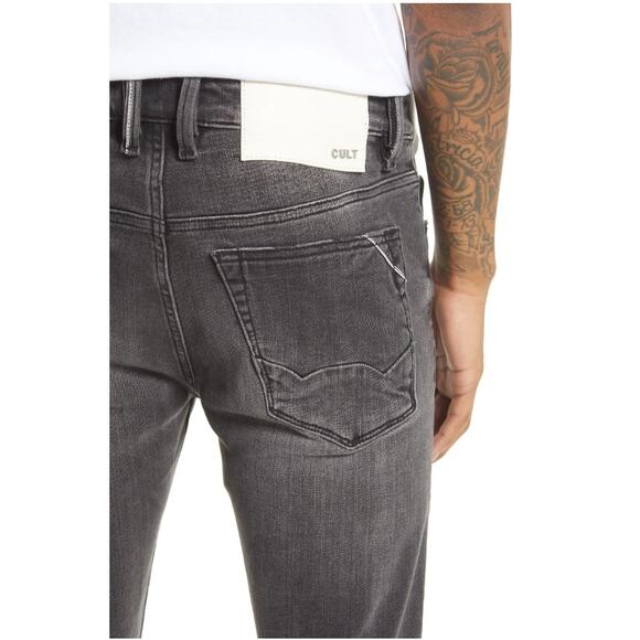 Cult of Individuality Punk Distressed Super Skinny Jeans Men's - Picture 11 of 14